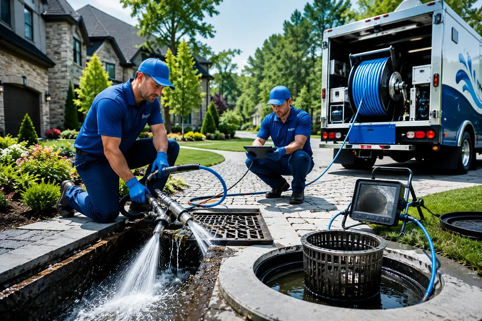 Local outdoor drain cleaning professionals in Frenchville, PA