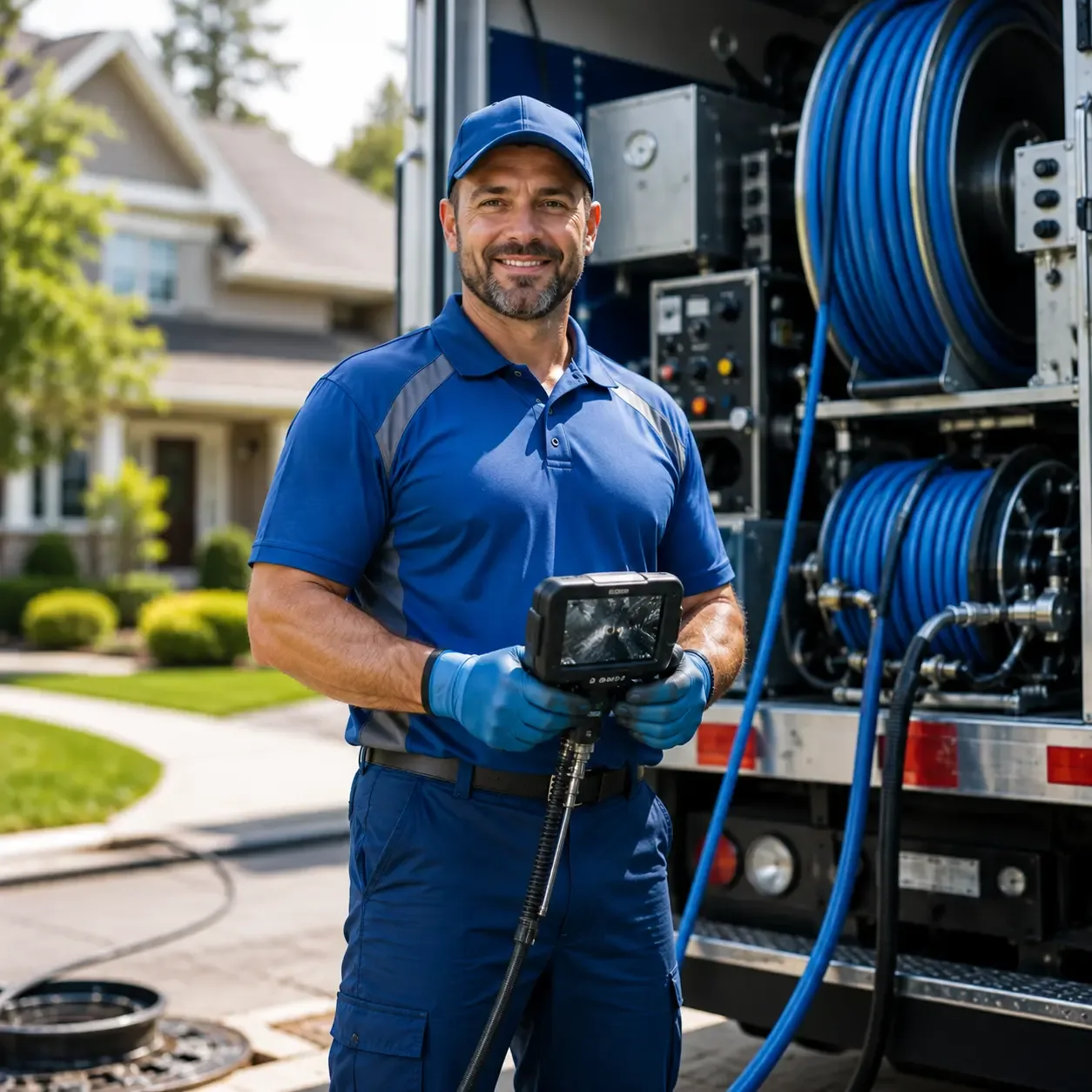Local outdoor drain cleaning specialists in Frenchville, PA